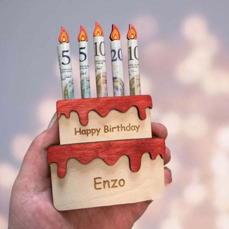 Personalized Creative Cake Money Holder