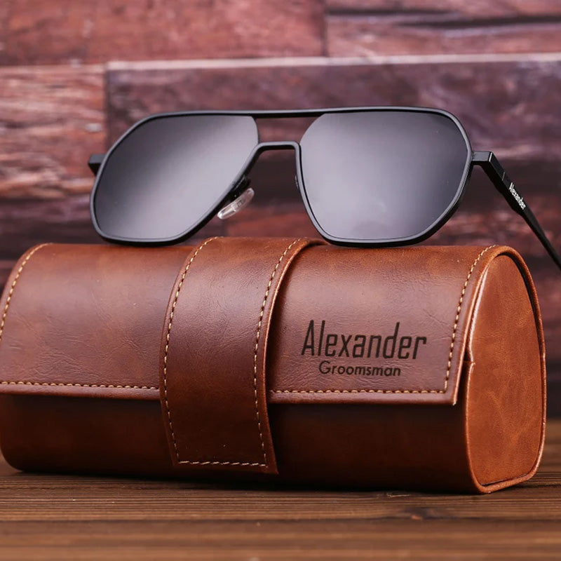 Personalized Sunglass Case