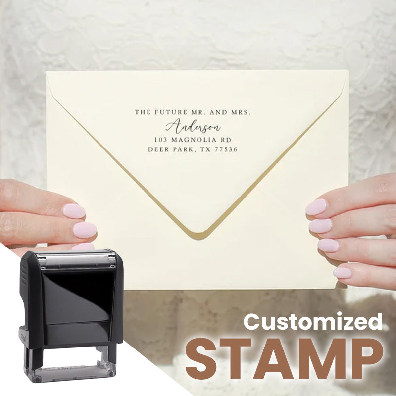 Customize Return Address Stamp