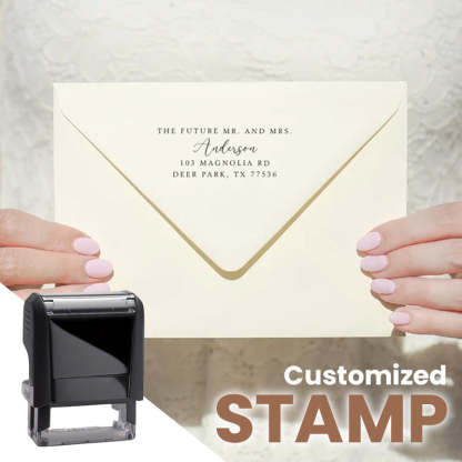 Customize Return Address Stamp