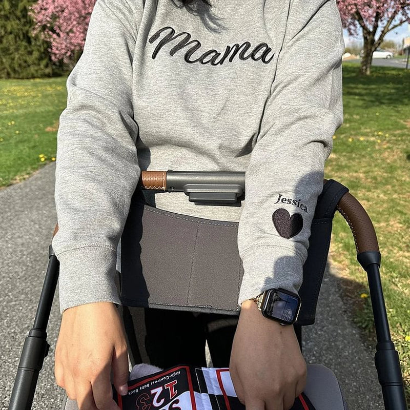 Personalized Mama Embroidered Sweatshirt