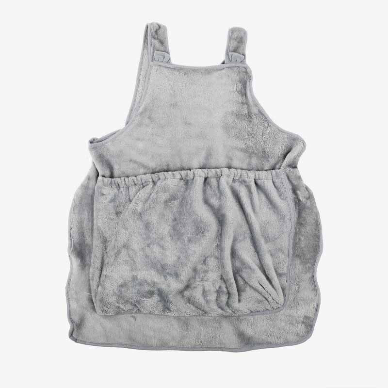 Personalized velvet embroidered name cat hugging apron adjustable apron 
