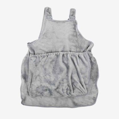 Personalized velvet embroidered name cat hugging apron adjustable apron 