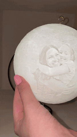 Personalized Photo Moon Lamp