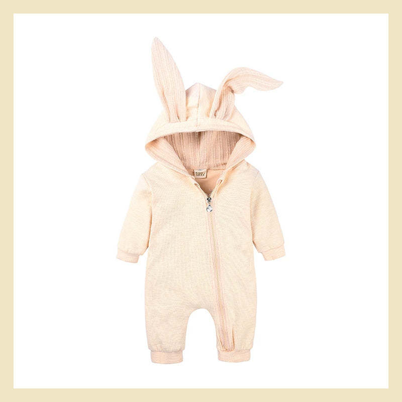 Personalized Multicolor Embroidered Name Bunny Ears Bodysuit