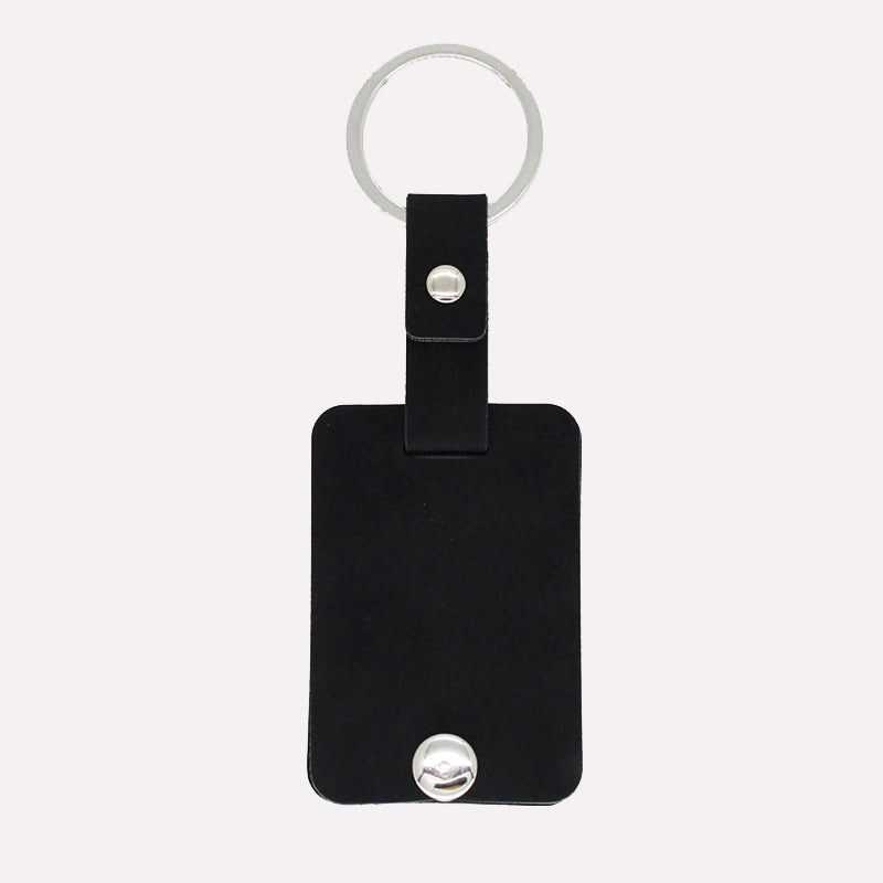 Personalized Photo Keychain - Man Accessory Leather Keychain