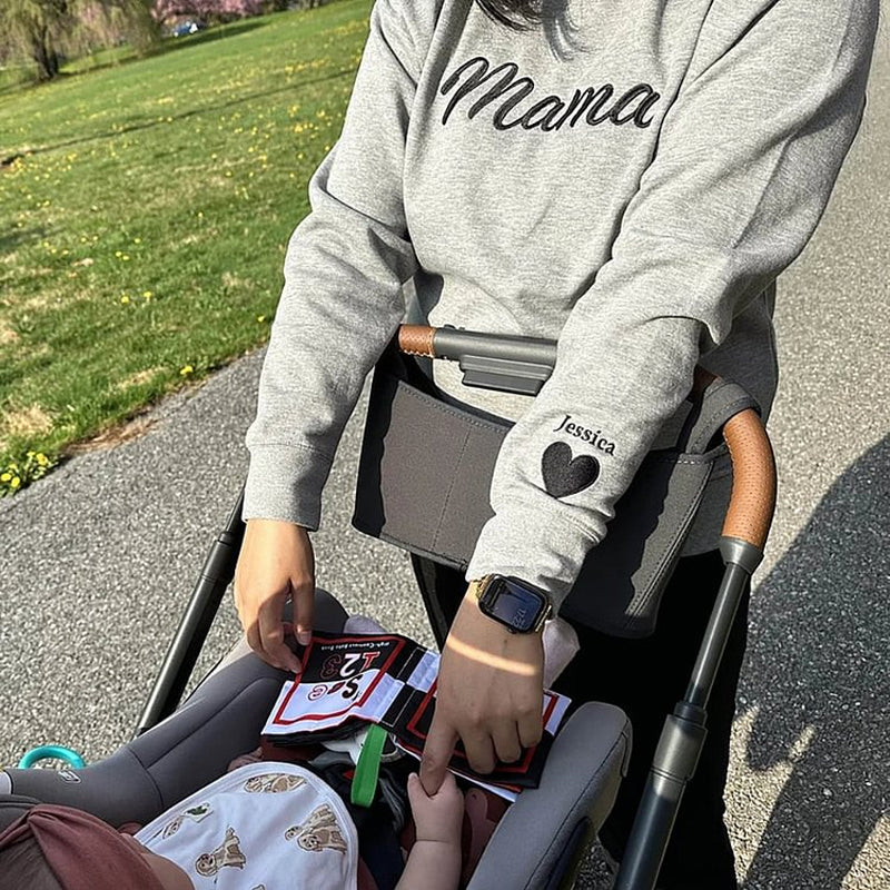 Personalized Mama Embroidered Sweatshirt
