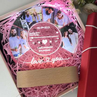 50%OFF⭐️Personalized Music Photo Night Light