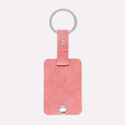 Personalized Photo Keychain - Man Accessory Leather Keychain