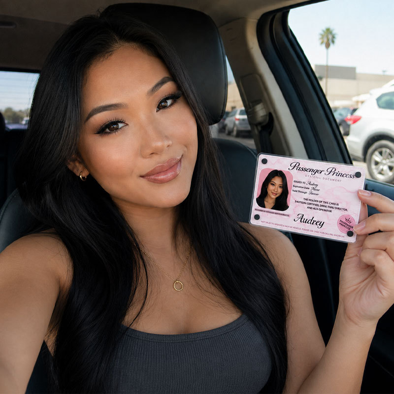Personalized Passenger Princess Card– Forever Valid VIP Card