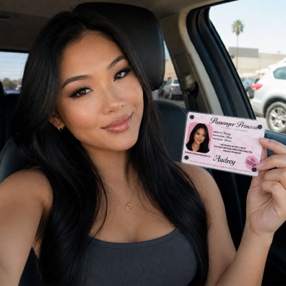 Personalized Passenger Princess Card– Forever Valid VIP Card
