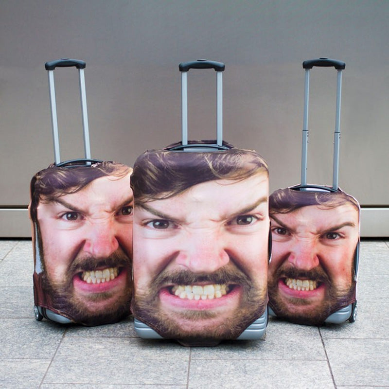Custom funny luggage covers