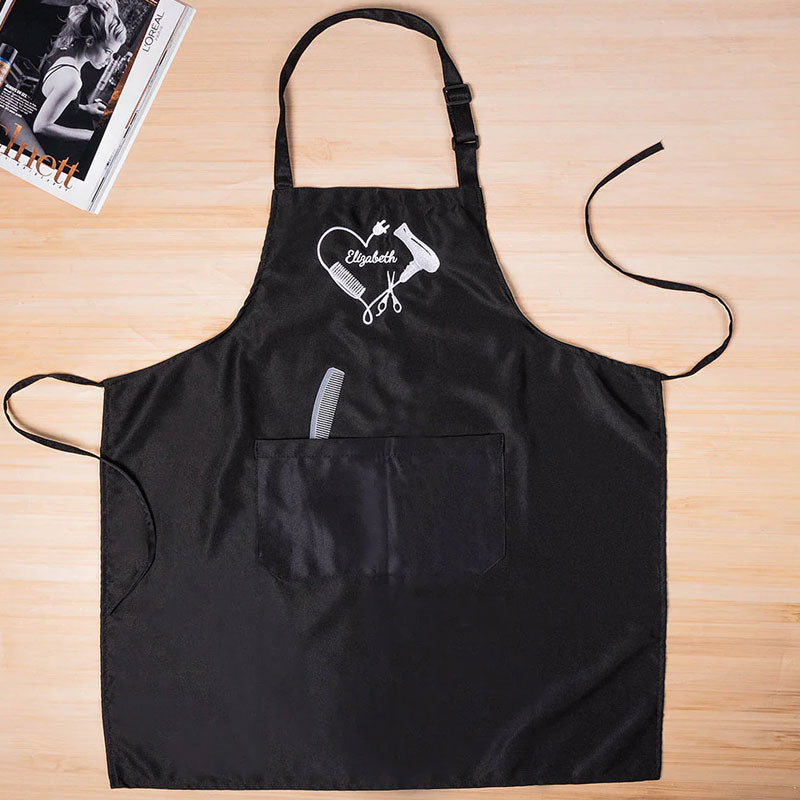 Personalized Hairstylist Pocket Apron 