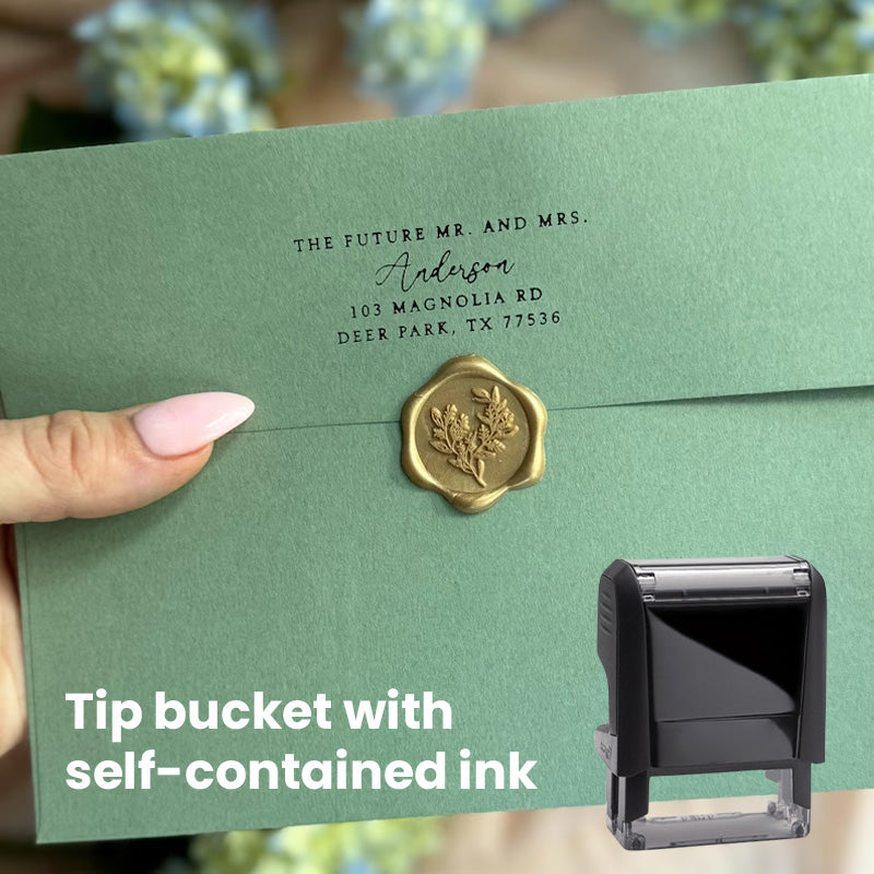 Customize Return Address Stamp