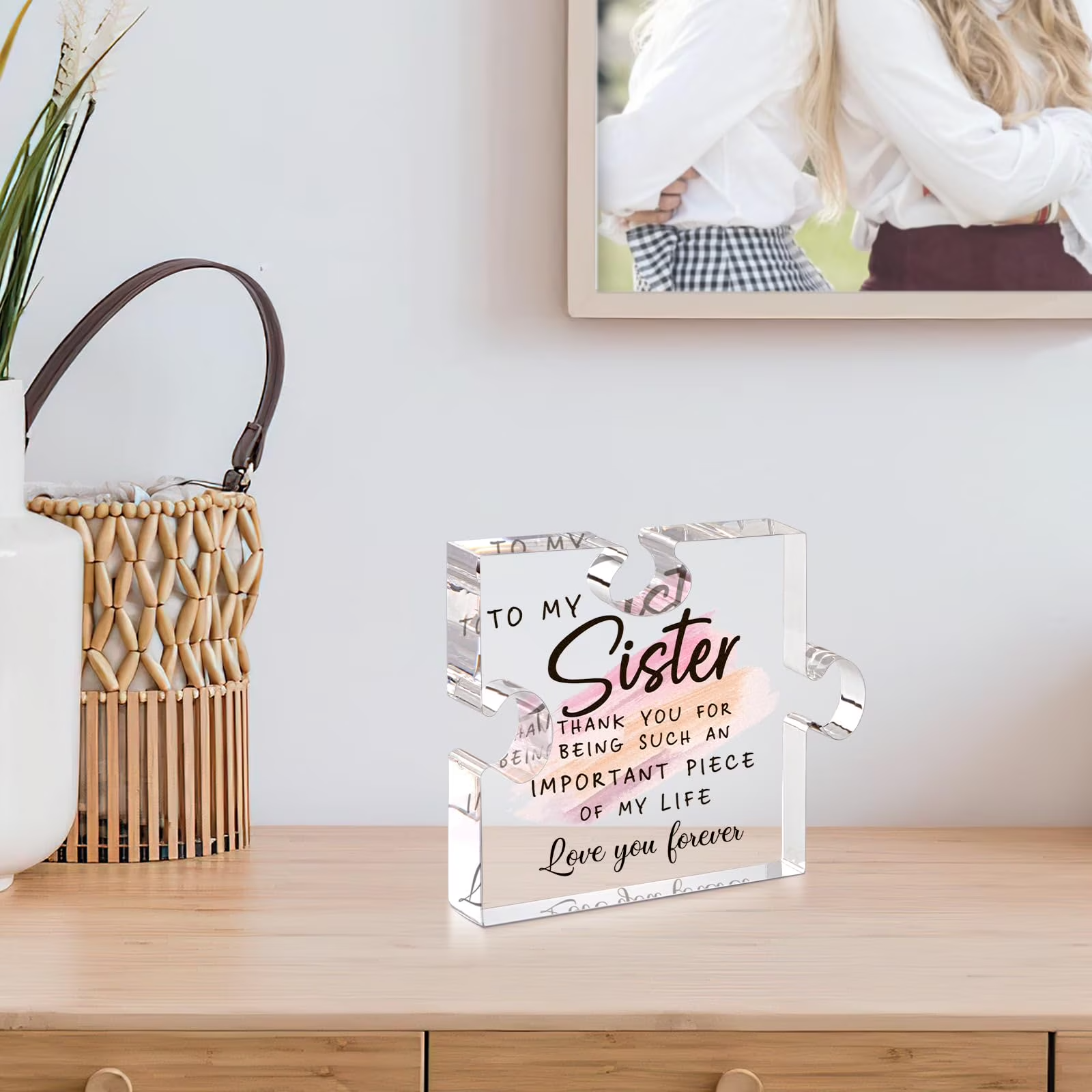 Personalized Puzzle Piece Acrylic Plaque