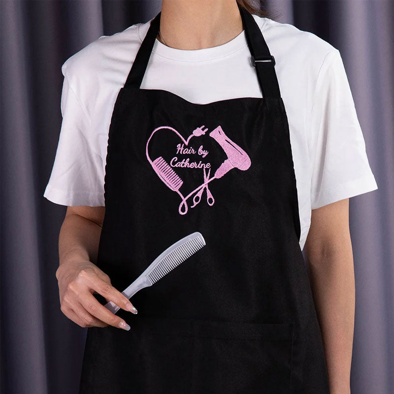 Personalized Hairstylist Pocket Apron 