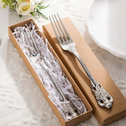 Personalized Wedding Forks - Wedding Anniversary Gift, Engagement Gift