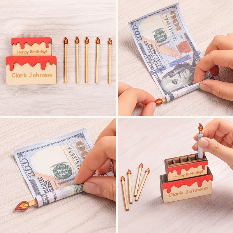 Personalized Creative Cake Money Holder