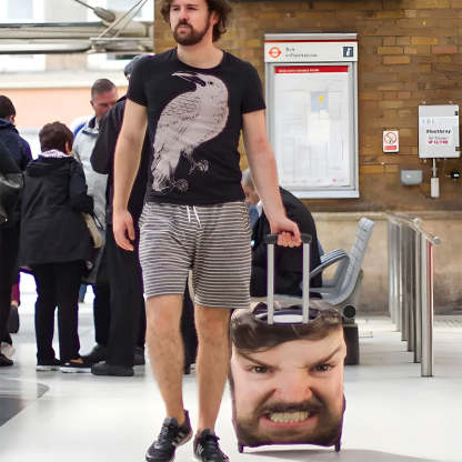 Elastic Printed Luggage Dust Cover
