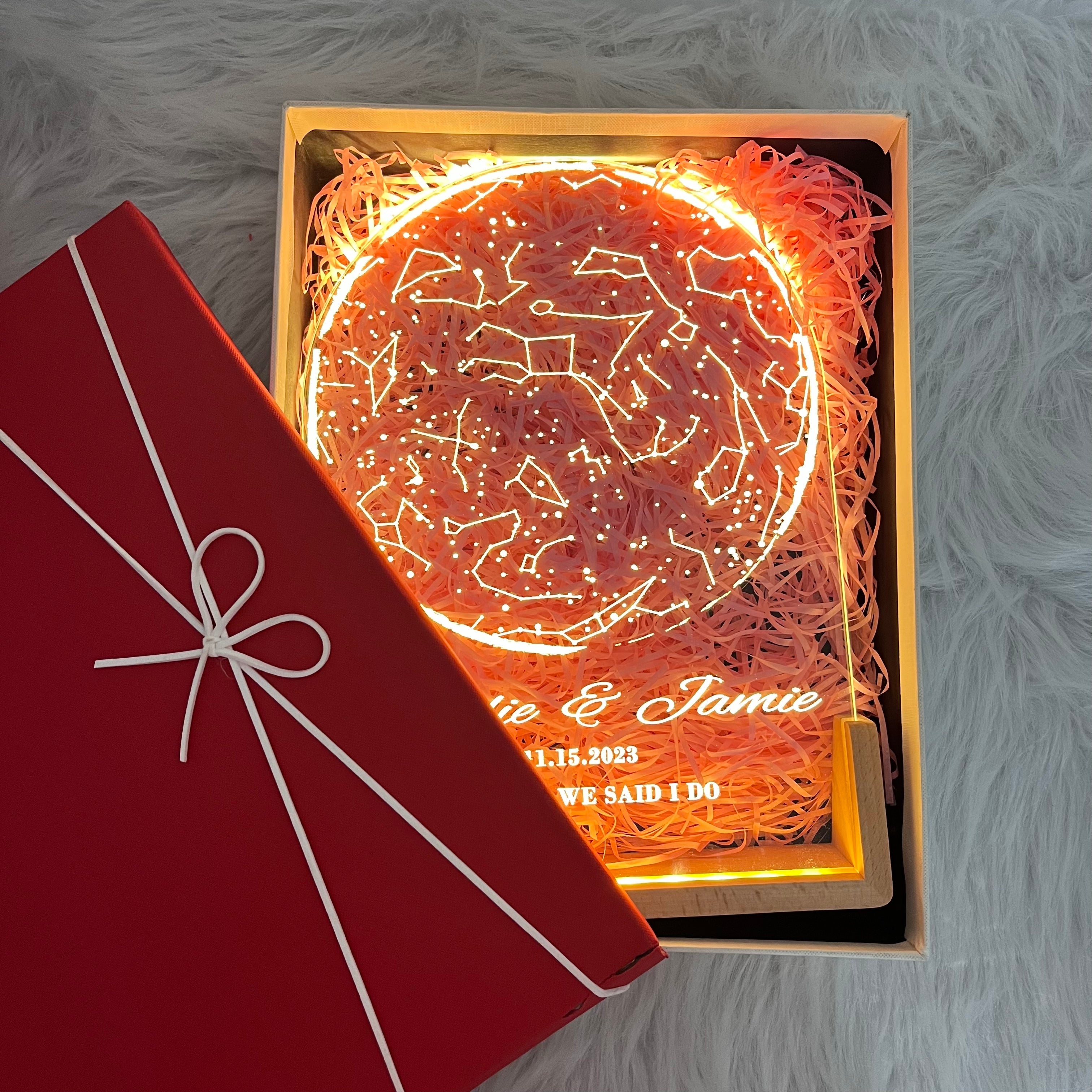 50%OFF✨Custom Star Map Night Light
