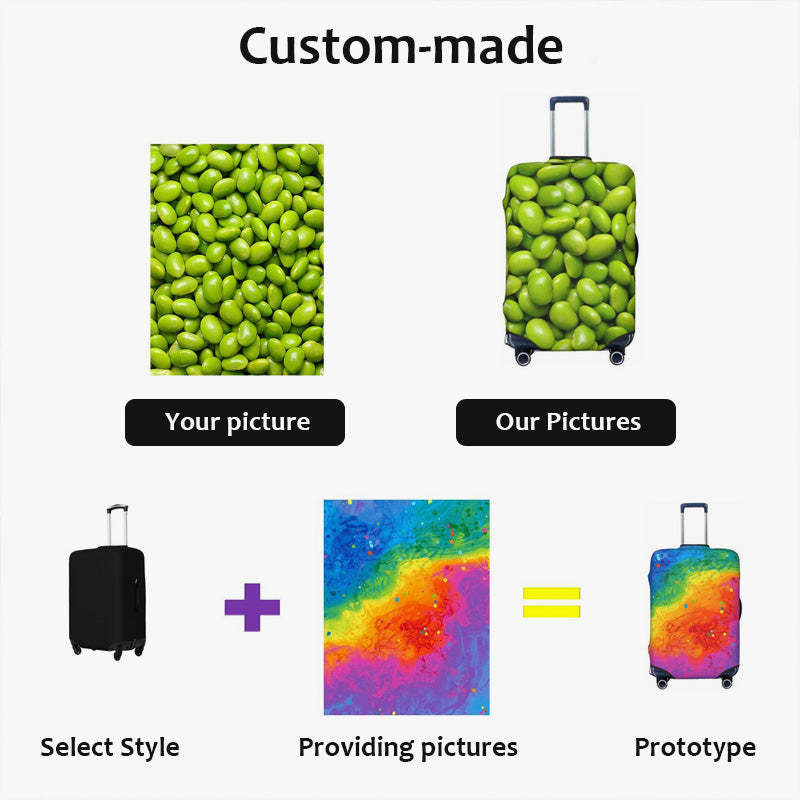Custom funny luggage covers