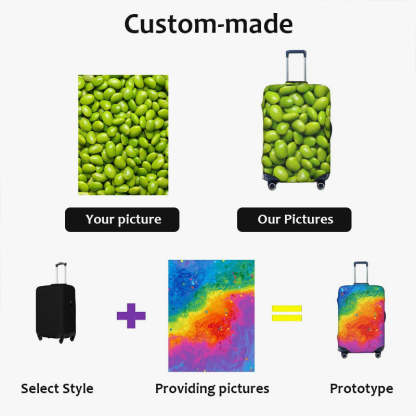 Custom funny luggage covers