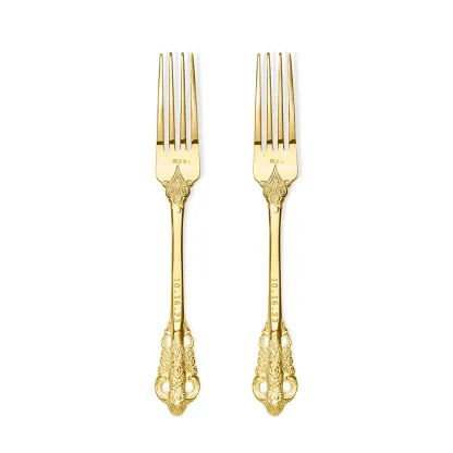 Personalized Wedding Forks - Wedding Anniversary Gift, Engagement Gift