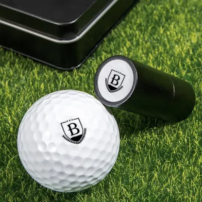 Custom Name Golf Ball Stamp Color Ink Ball Stamp Accessories Gift for Golfer