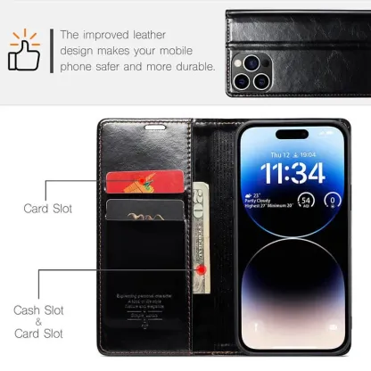 Personalised Monogram Card Holder Magnetic Wallet Phone Case