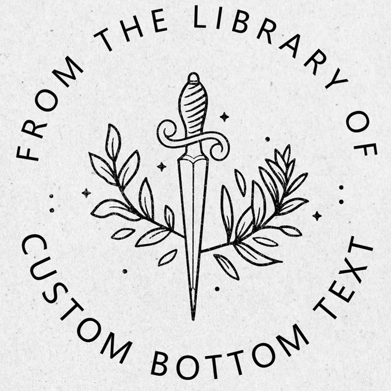 Personalized Book Embosser Clip