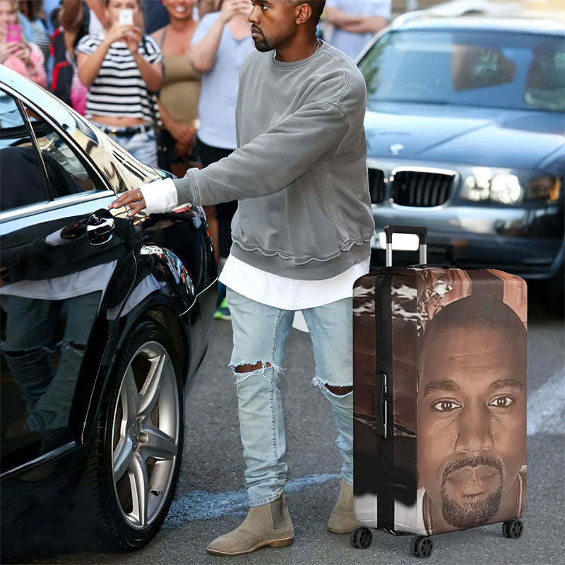 Elastic Printed Luggage Dust Cover