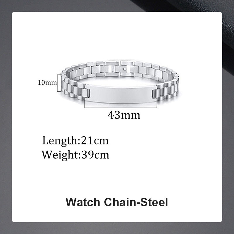 Custom Eyes Engravable Bracelet