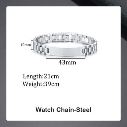 Custom Eyes Engravable Bracelet