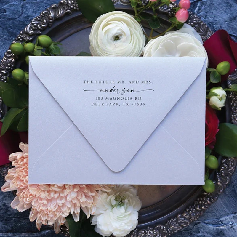 Customize Return Address Stamp