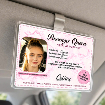 Personalized Passenger Queen Card– Forever Valid VIP Card
