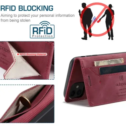 Personalised Monogram Card Holder Magnetic Wallet Phone Case