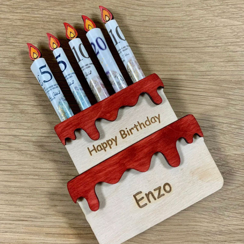 Personalized Creative Cake Money Holder