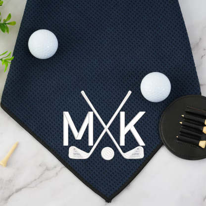 Custom Embroidered Golf Towel
