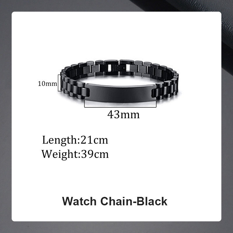 Custom Eyes Engravable Bracelet