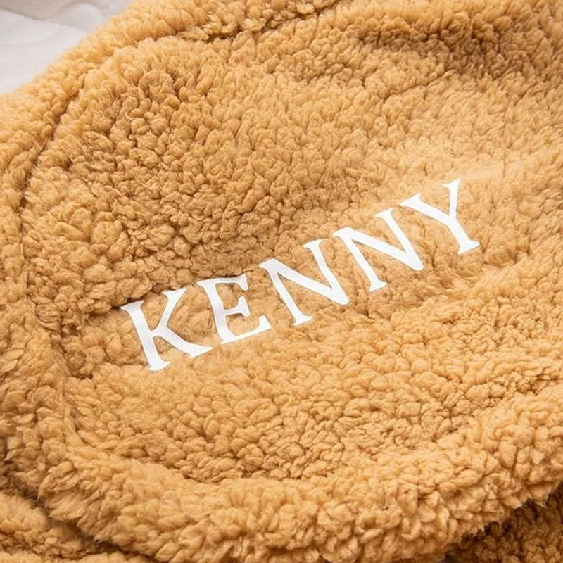 Personalized Bunny Baby Swaddle