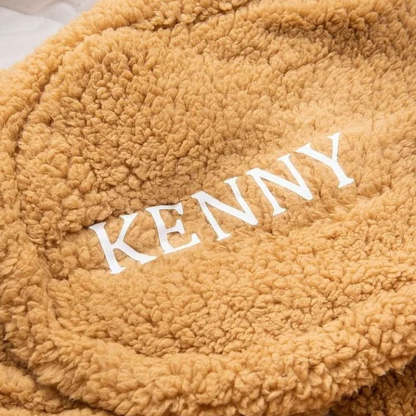 Personalized Bunny Baby Swaddle