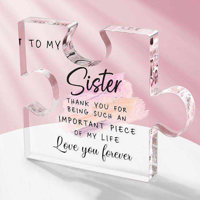Personalized Puzzle Piece Acrylic Plaque