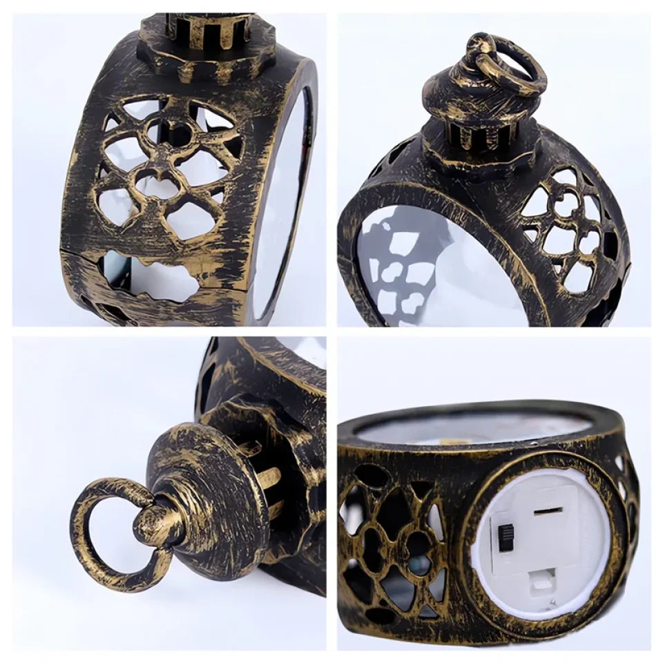 Family Personalized Custom Candlelight Lantern Ornament