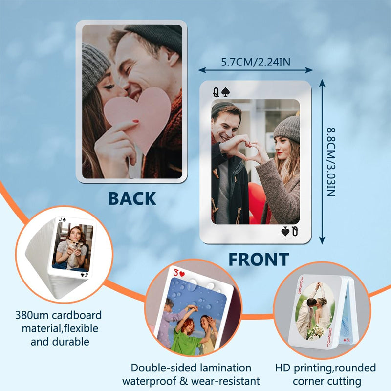 Customized Photo Playing Cards