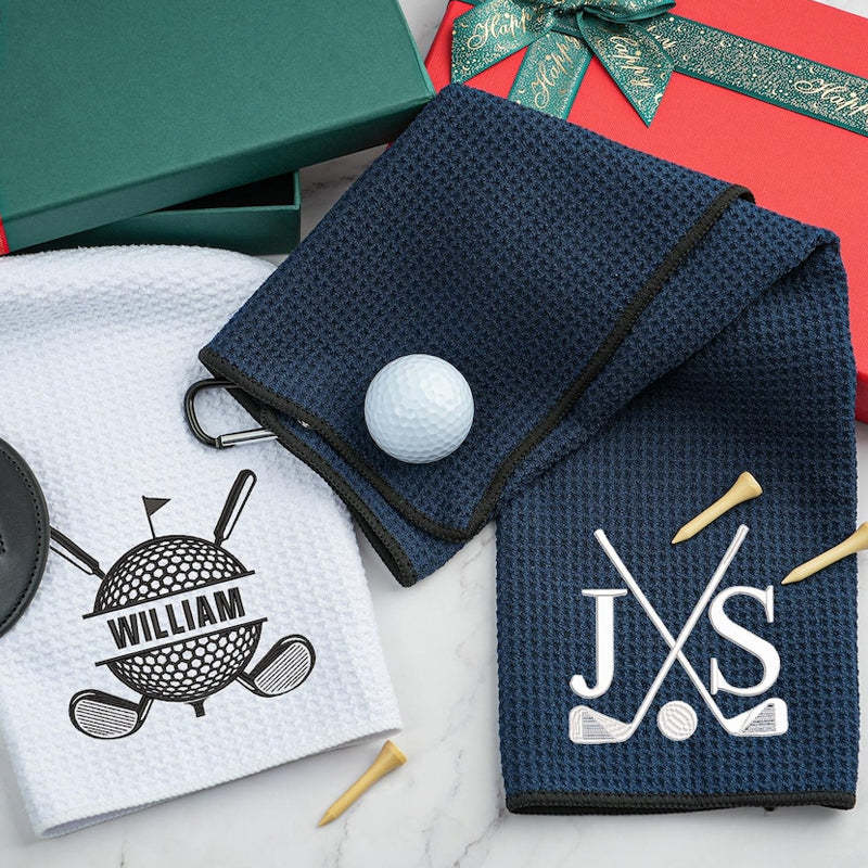 Custom Embroidered Golf Towel