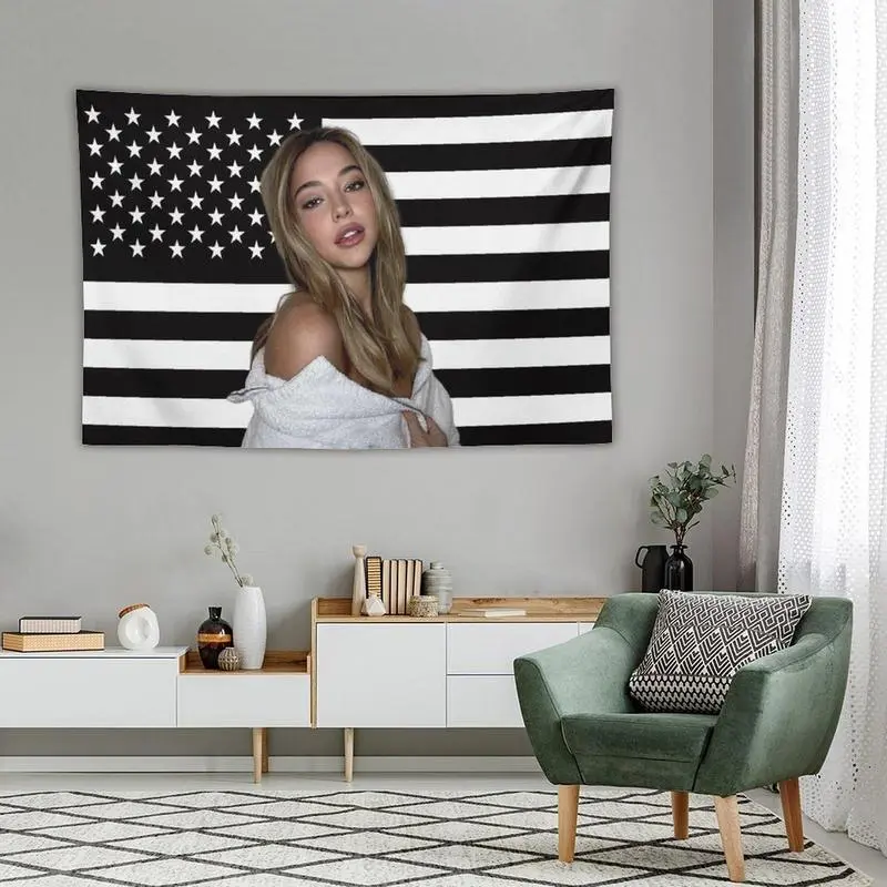 Custom Couple Portrait Flag – Personalized Photo Banner for Him & Her