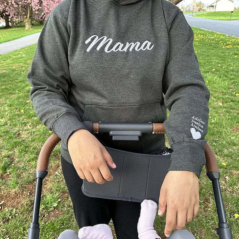 Personalized Mama Embroidered Sweatshirt