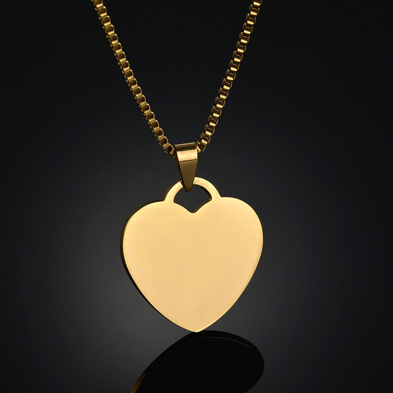 Custom Engraved Photo Pendant
