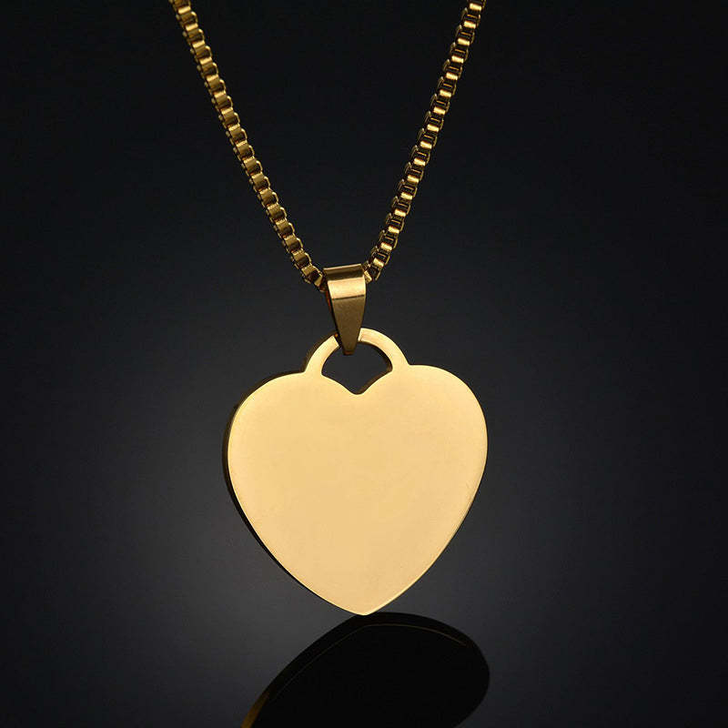 Custom Engraved Photo Pendant
