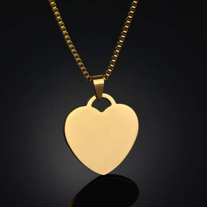 Custom Engraved Photo Pendant